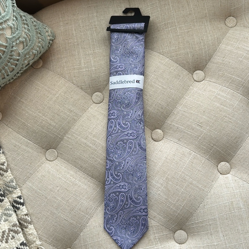 Saddlebred Neck Tie Lavender